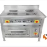 4 JALEBI COIL HOT PLATE WITH OVEN