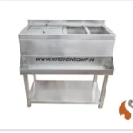COCKTAIL STATION WITH SPEED RAIL CONDIMENT SET & ICE BIN