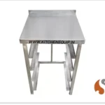 GLASS TRAY RACK TABLE