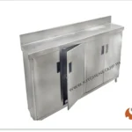 SS STORAGE CABINET WITH DOORS