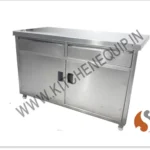 SS STORAGE CABINET WITH DOORS WITH DRAWERS
