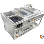 DEEP FAT FRYER CUM GRIDDLE PLATE CUM INDUCTION PLATE WITH OVEN