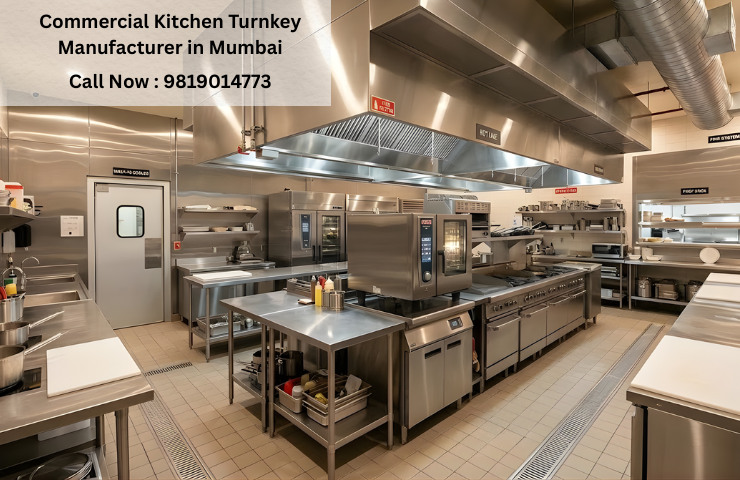 Commercial Kitchen Turnkey Manufacturer in Mumbai