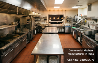 Commercial kitchen manufacturer in India