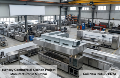 Turnkey Commercial Kitchen Project Manufacturer in Mumbai