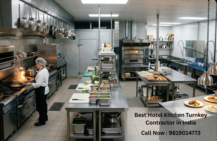 Best Hotel Kitchen Turnkey Contractor in India