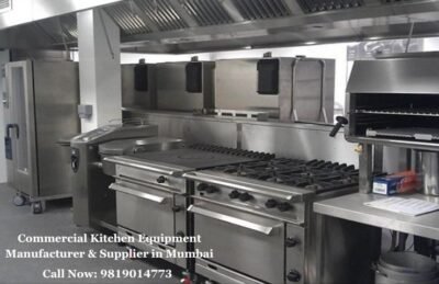 Commercial Kitchen Equipment Manufacturer & Supplier in Mumbai