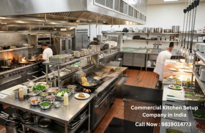 Commercial Kitchen Setup Company in India