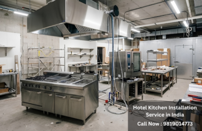 Hotel Kitchen Installation Service in India