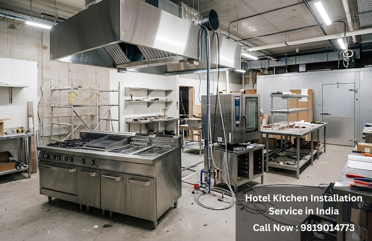 Hotel Kitchen Installation Service in India