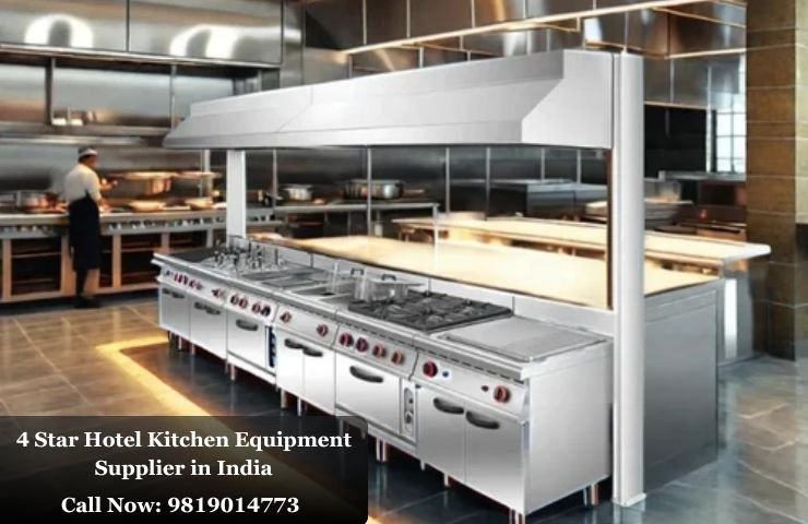 4 Star Hotel Kitchen Equipment Supplier in India