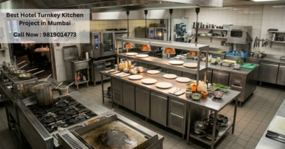 Best Hotel Turnkey Kitchen Project in Mumbai