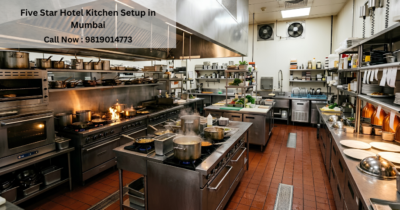 Five Star Hotel Kitchen Setup in Mumbai