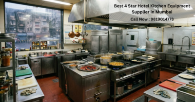 Best 4 Star Hotel Kitchen Equipment Supplier in Mumbai