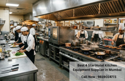 Best 4 Star Hotel Kitchen Equipment Supplier in Mumbai