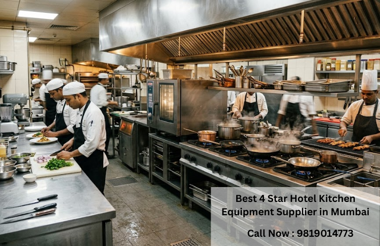 Best 4 Star Hotel Kitchen Equipment Supplier in Mumbai