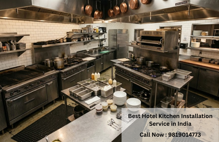 Best Hotel Kitchen Installation Service in India