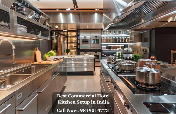 Best Commercial Hotel Kitchen Setup in India