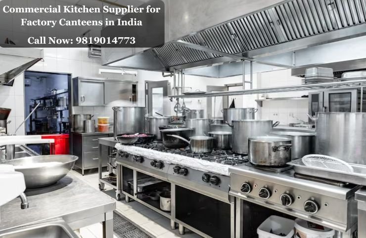 Commercial Kitchen Supplier for Factory Canteens in India (1)
