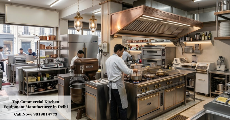 Top Commercial Kitchen Equipment Manufacturer in Delhi
