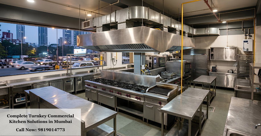 Complete Turnkey Commercial Kitchen Solutions in Mumbai