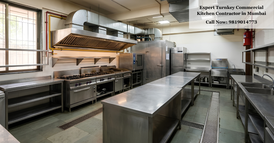 Expert Turnkey Commercial Kitchen Contractor in Mumbai