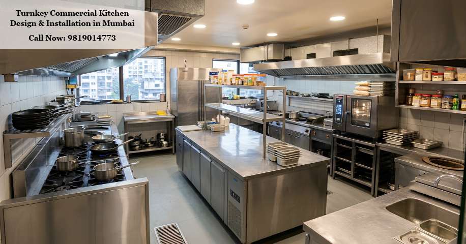 Turnkey Commercial Kitchen Design & Installation in Mumbai